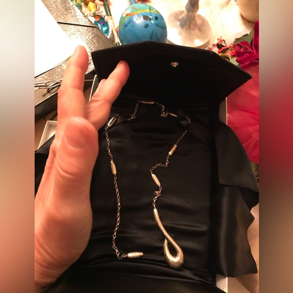 Bill Schiffer Necklace Signed Purchased At Sally Hawkins Gallery Sterling Rare